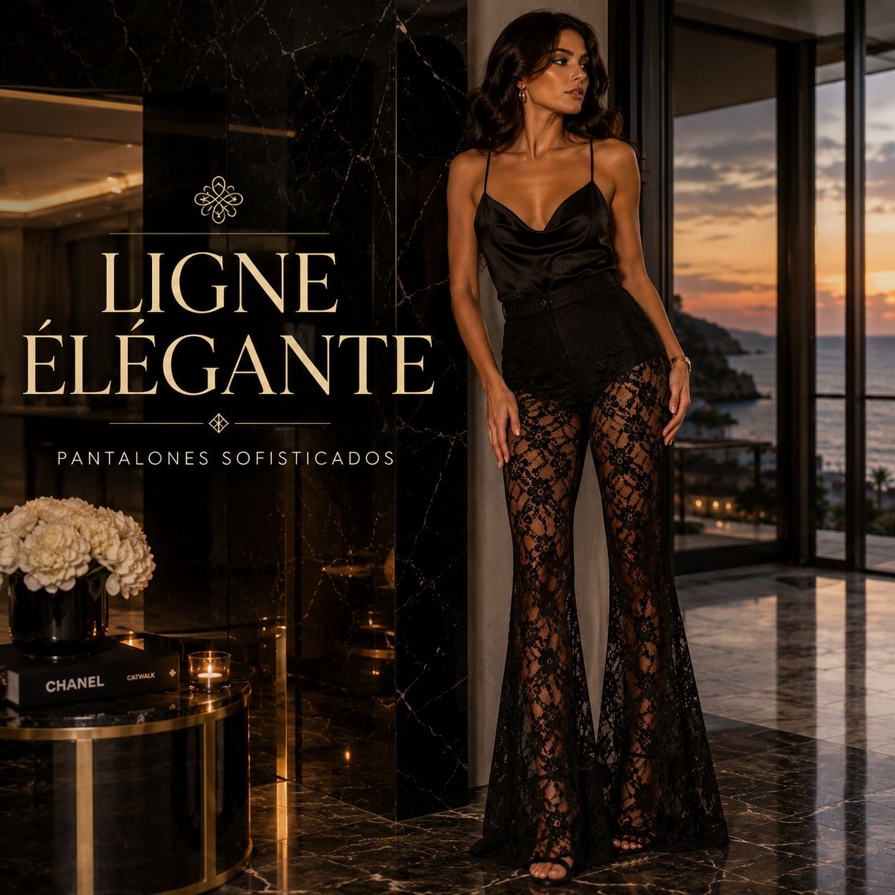 LIGNE ÉLÉGANTE - Pantalones Sofisticados